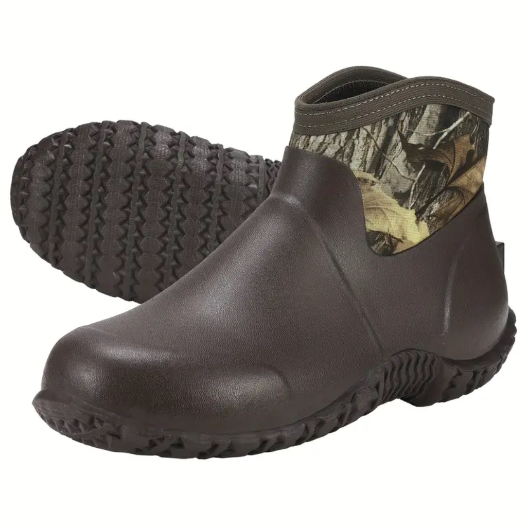 Hisea Rubber Boots  Brown Camo
